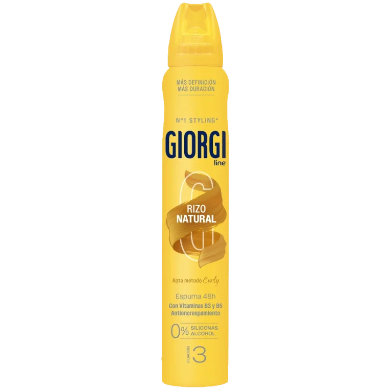 Giorgi Espuma Rizo Natural Fijación 3 250ml